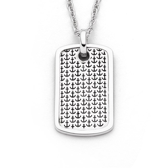 Dur Schmuck: Anhänger mit vielen kleinen Ankern in Silber