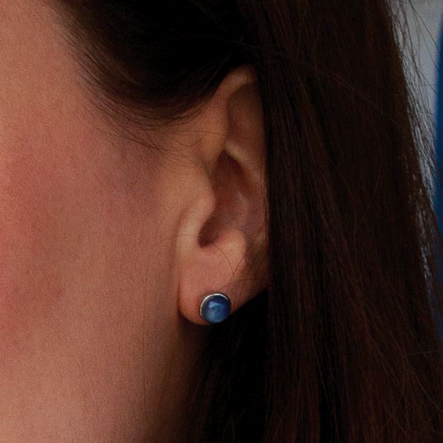 DUR Ohrstecker "Kyanit"