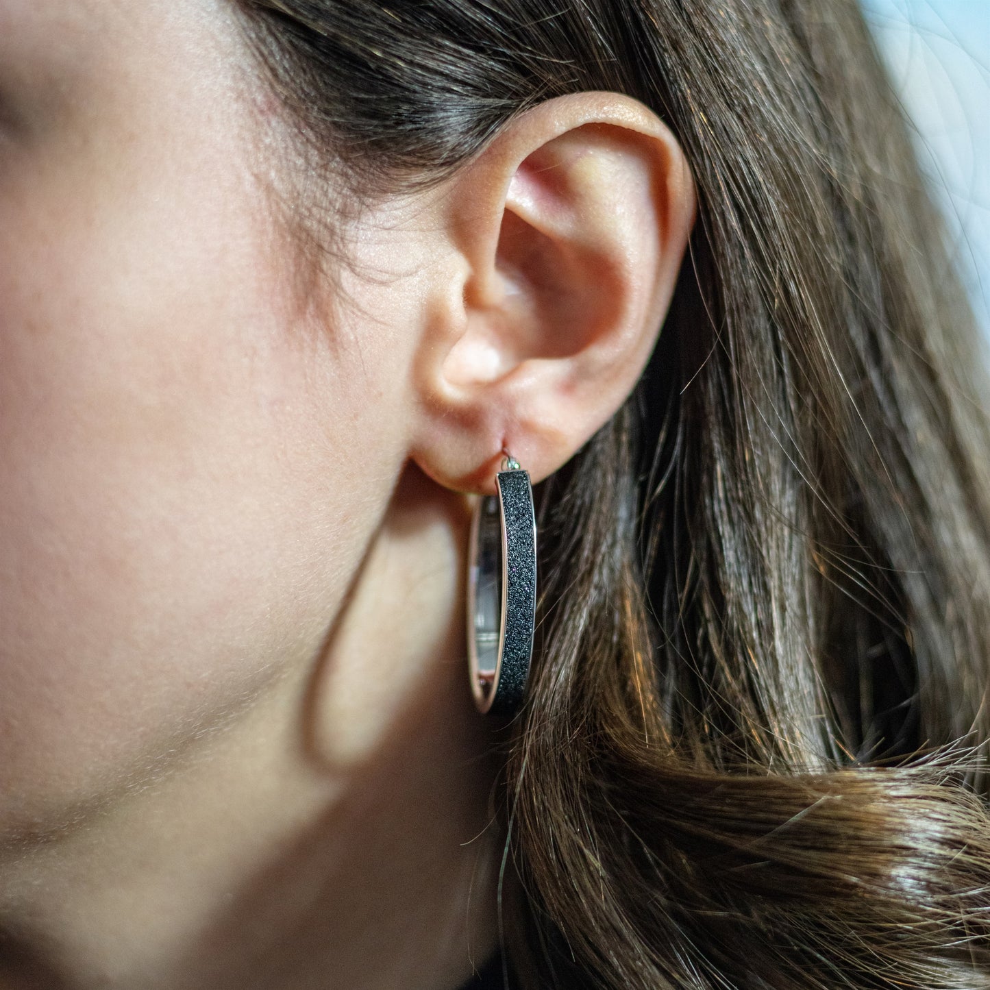 DUR Creole "oval 36,8mm" Lavasand