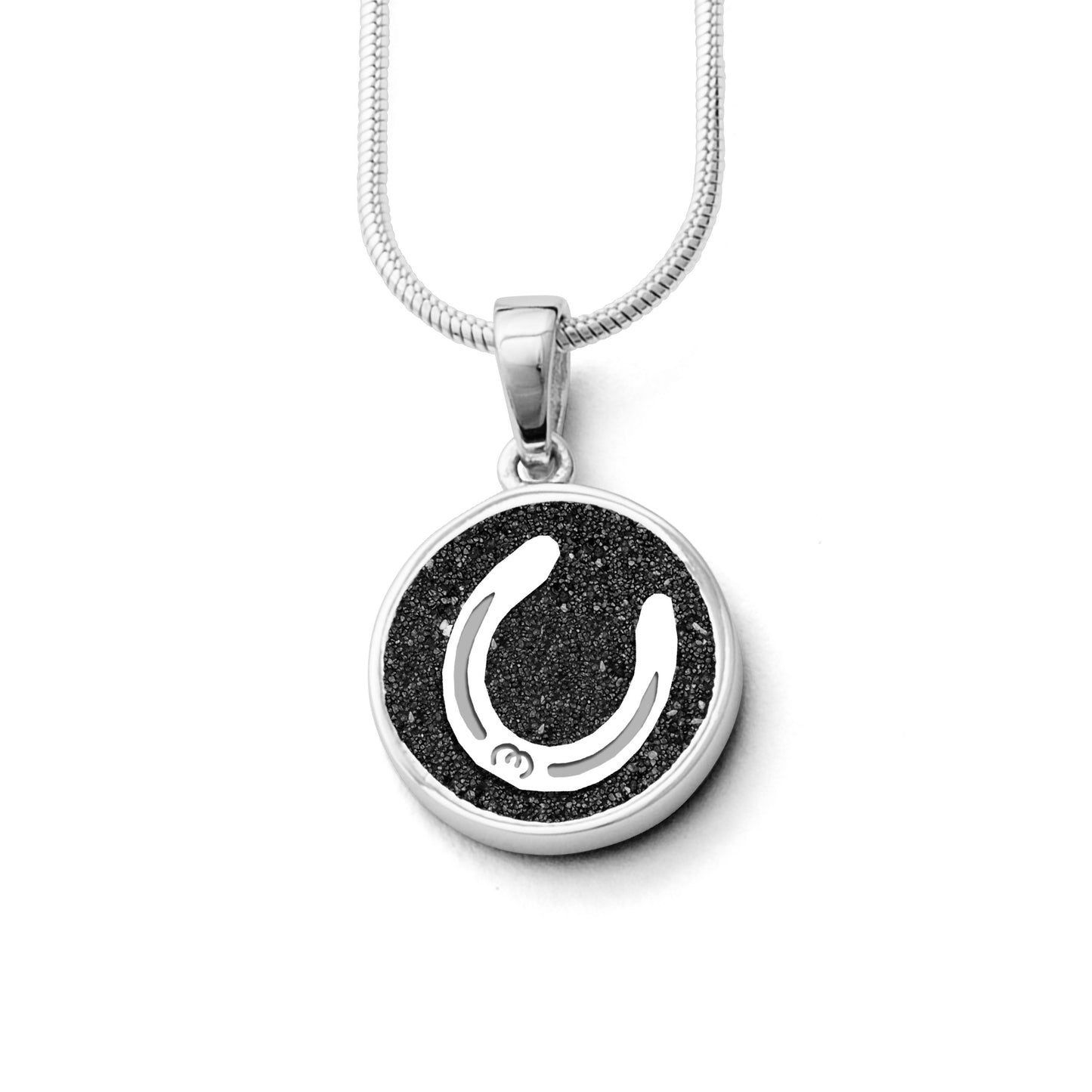 DUR Anhänger "Hufeisen" Lavasand