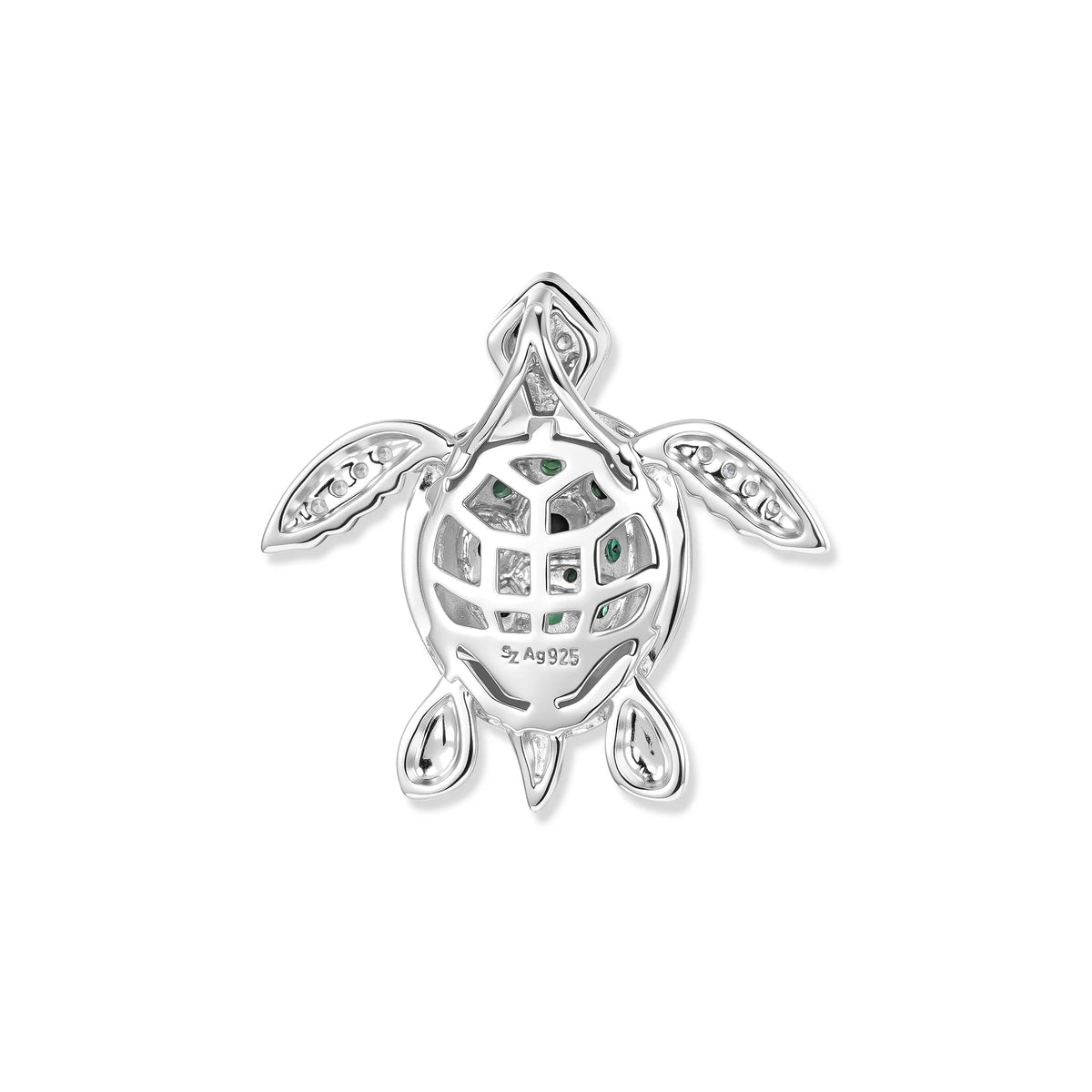 Seinerzeit Sheela Jade Schildkröten Anhänger