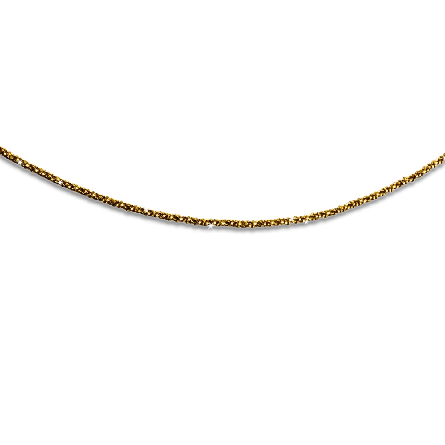 DUR Schmuck: Kette "Sternenstaub" Silber 925 vergoldet Div. Längen K2249