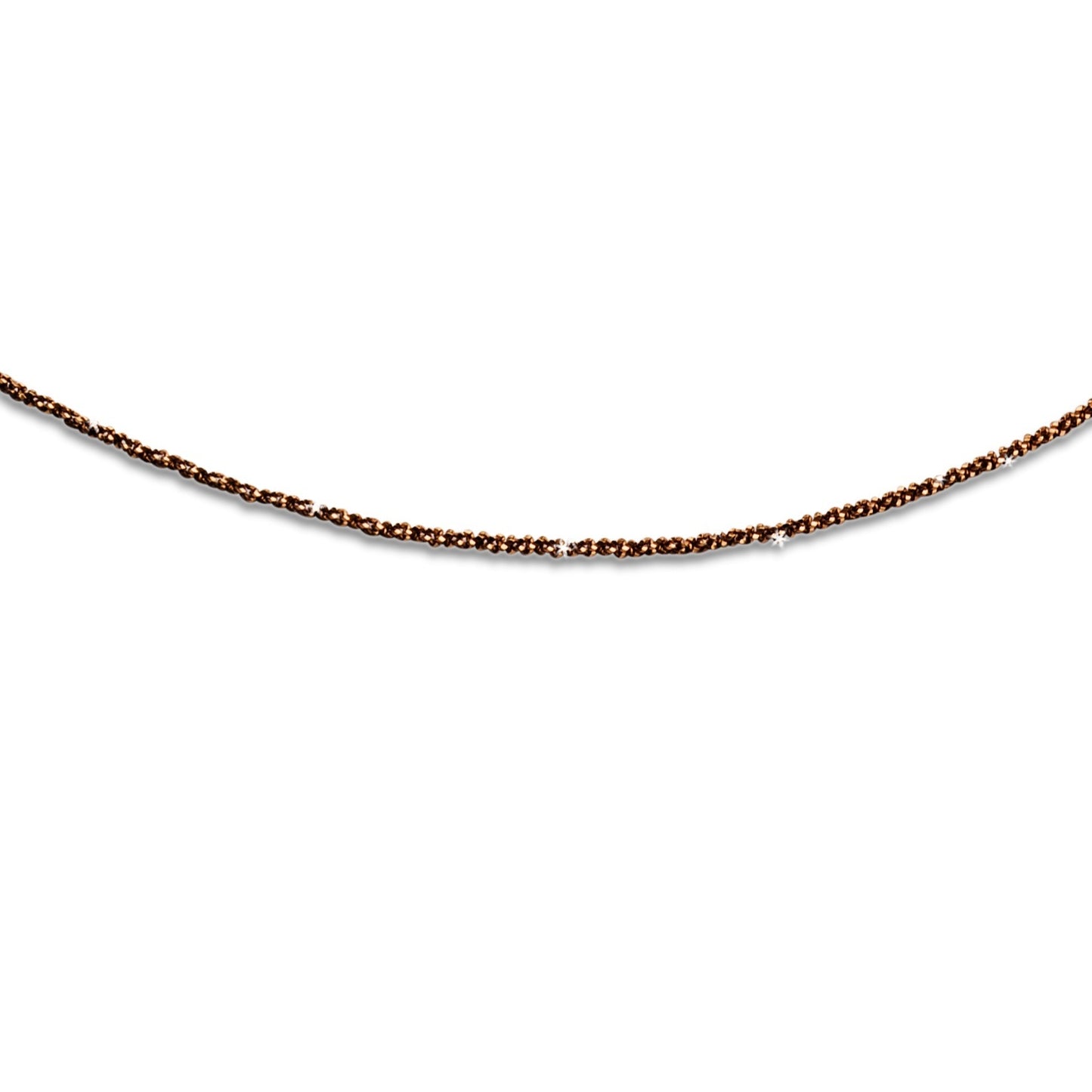 DUR Schmuck: Kette "Sternenstaub" Silber 925 rosé vergoldet Div. Längen K2250