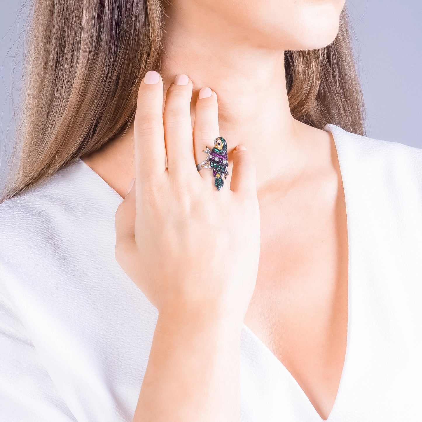 Seinerzeit Antoine Papageien Ring