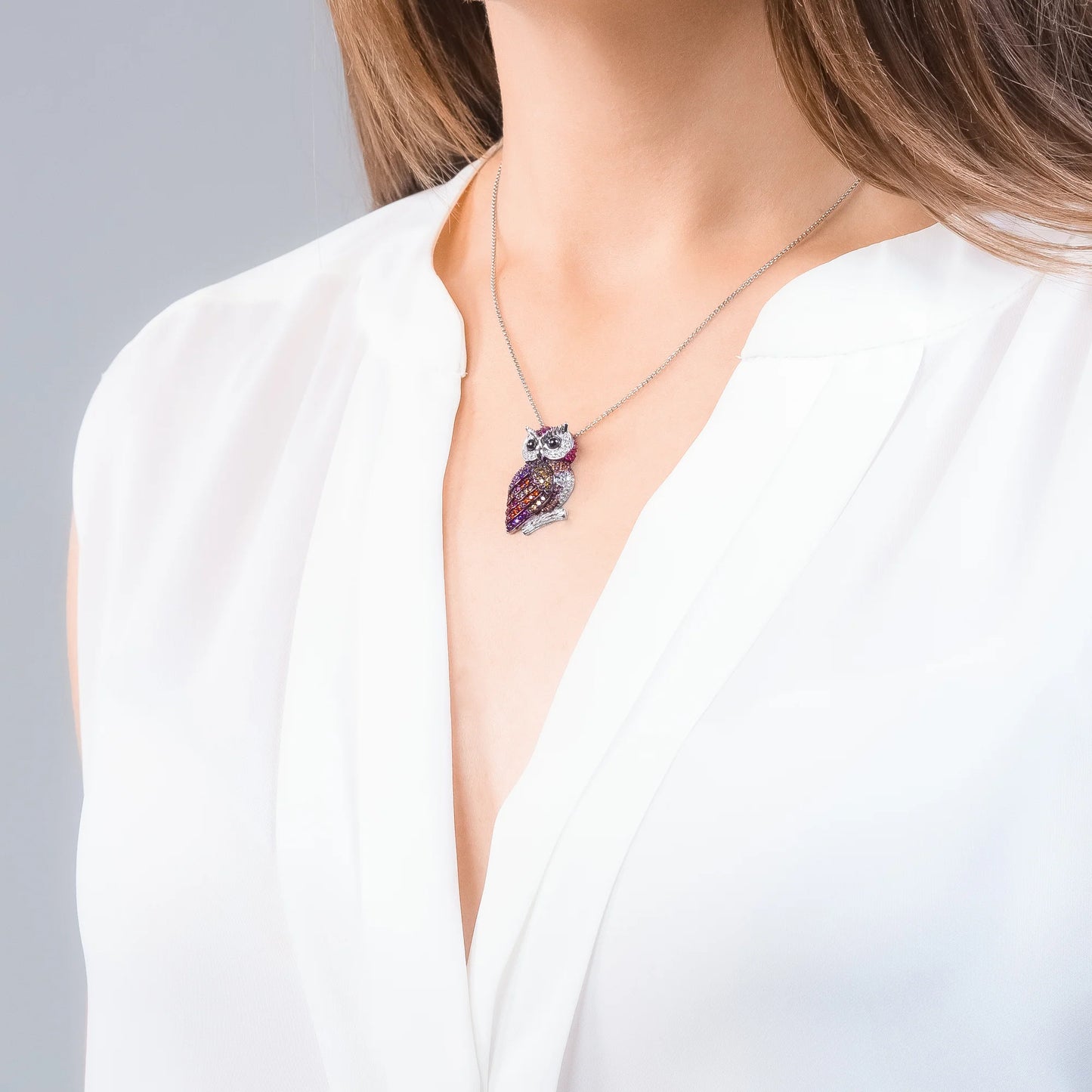 Seinerzeit Antye Eulen Anhänger