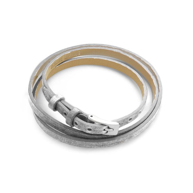 DUR Lederarmband - kombinierbar mit Schiebeelementen