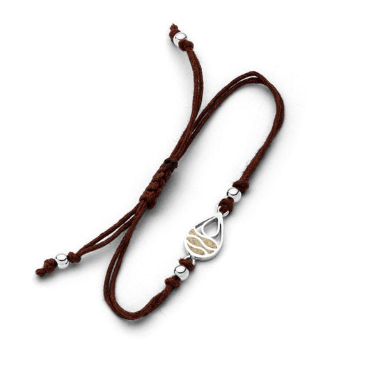 DUR Cotton-Arm. "Strandwellen" Drop Strandsand