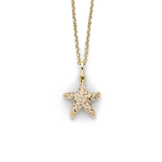 DUR Kette "Seestern" vergoldet
