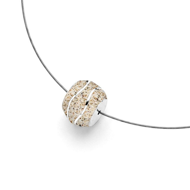 DUR Kette "Strandwellen" Bead Strandsand