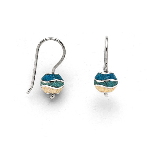 DUR Ohrring "Strandwellen Bead"