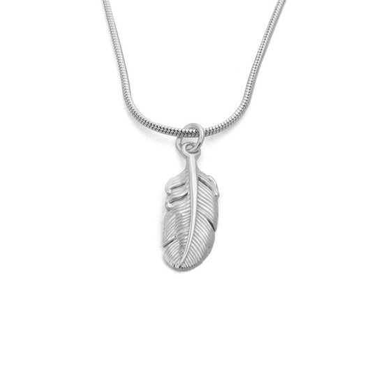 DUR Anhänger "Feder" Silber 925 rhodiniert P4263