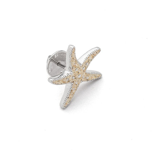 DUR Stickpin "Seestern" Strandsand
