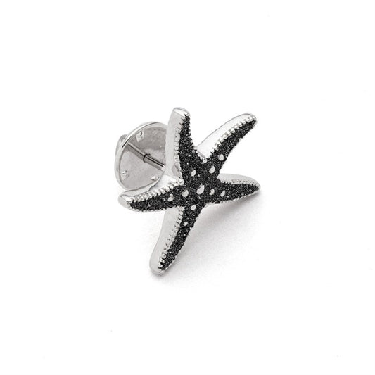 DUR Stickpin "Seestern" Lavasand