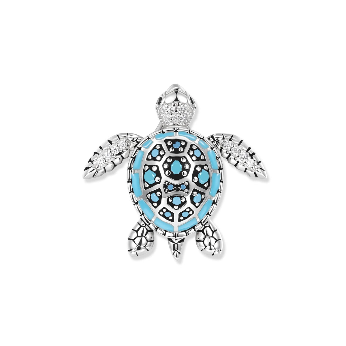 Seinerzeit Sheela Aqua Schildkröten Anhänger