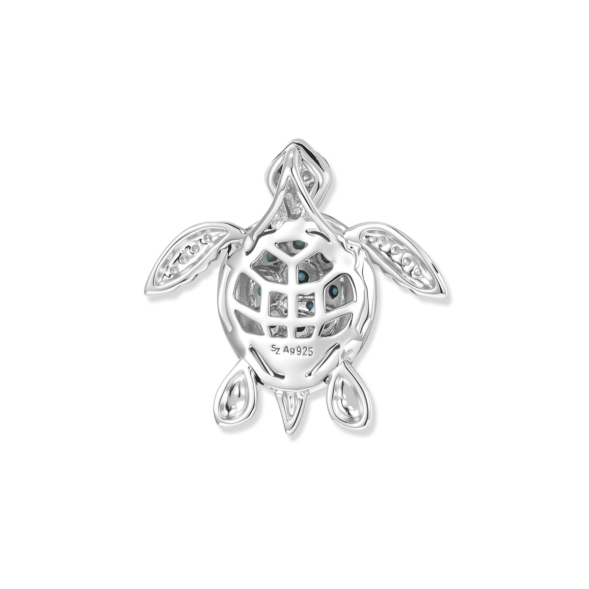 Seinerzeit Sheela Aqua Schildkröten Anhänger