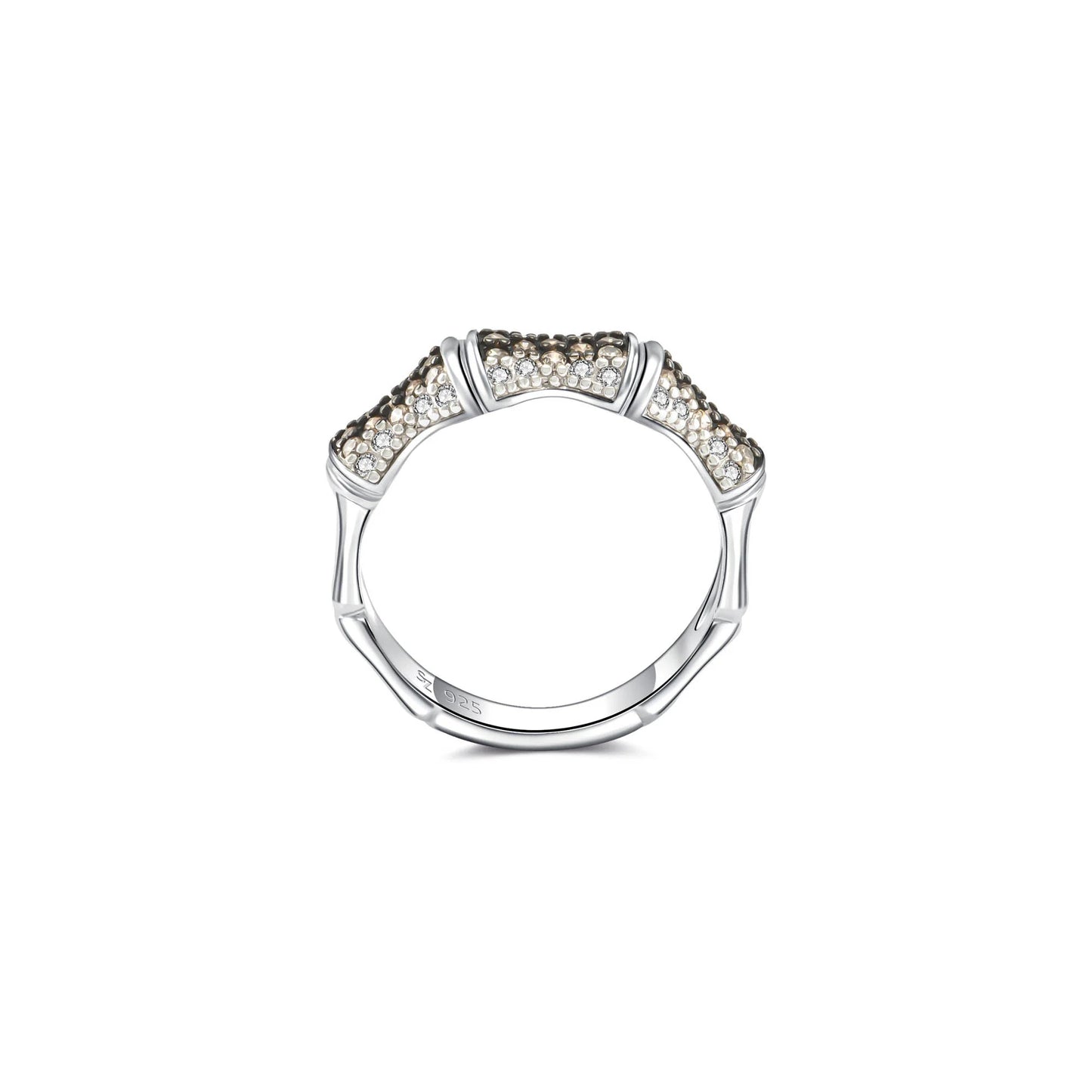Seinerzeit Champagne Bambus Ring