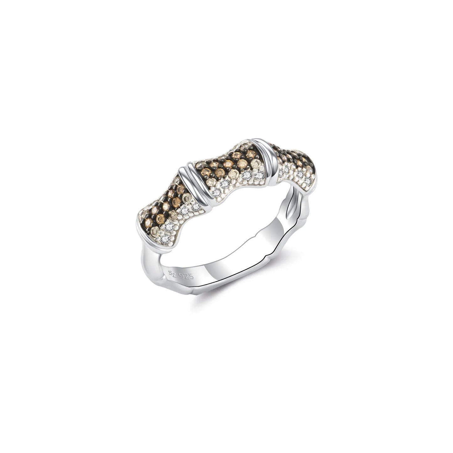 Seinerzeit Champagne Bambus Ring
