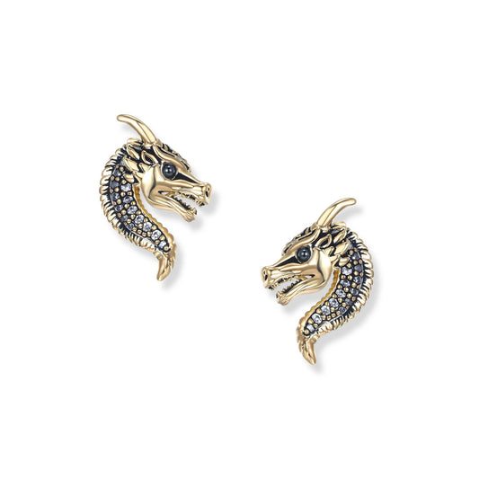 Seinerzeit Belarius Drachen Ohrringe