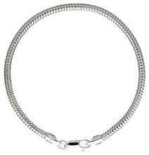 Lade das Bild in den Galerie-Viewer, Schlangenarmband dick 3 mm ca. 21 cm 925er Silber
