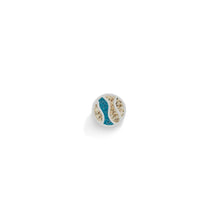 Lade das Bild in den Galerie-Viewer, DUR Schmuck Element &quot;Ebbe &amp; Flut &quot; Silber 925 rhodiniert mit Strand &amp; Steinsand F249

