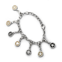 Lade das Bild in den Galerie-Viewer, DUR Schmuck: Armband &quot;Erbs oval&quot; Silber 925 rhodiniert A1570
