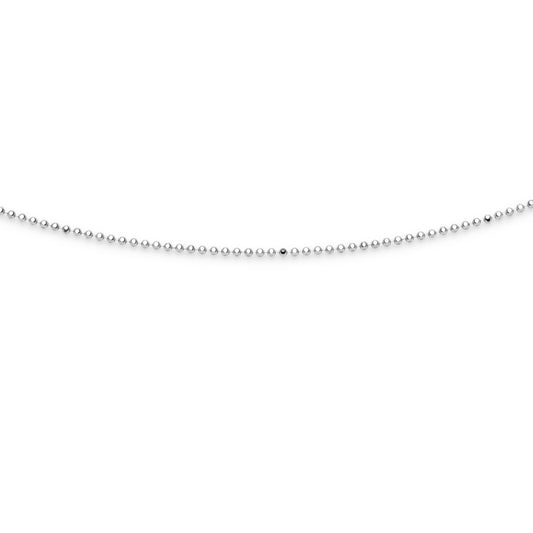 DUR Schmuck: Kette "Kugel, geschliffen"