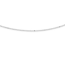 Lade das Bild in den Galerie-Viewer, DUR Schmuck: Kette &quot;Kugel, geschliffen&quot; Silber 925 Div. Längen K1998
