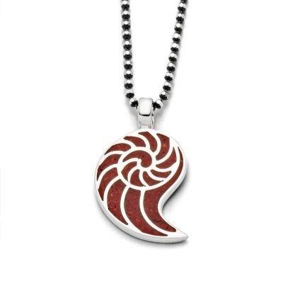 Anhänger "Korallennautilus" klein