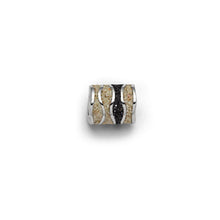 Lade das Bild in den Galerie-Viewer, DUR Schmuck: Anhänger &quot;Bead Ebbe &amp; Flut&quot; Silber 925 rhodiniert mit Strand &amp; Lavasand P3842
